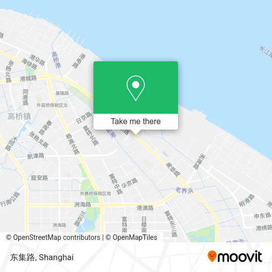东集路 map