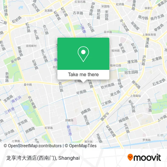 龙享湾大酒店(西南门) map