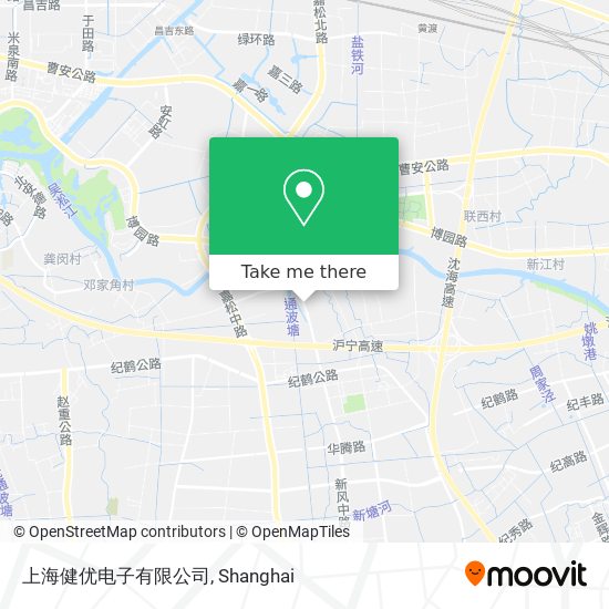 上海健优电子有限公司 map