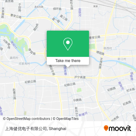上海健优电子有限公司 map