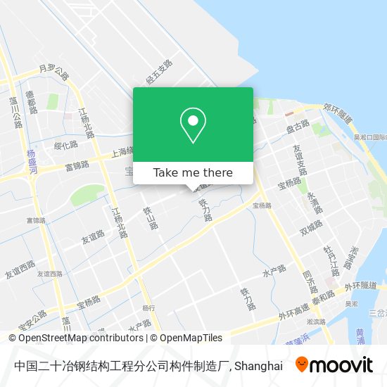 中国二十冶钢结构工程分公司构件制造厂 map