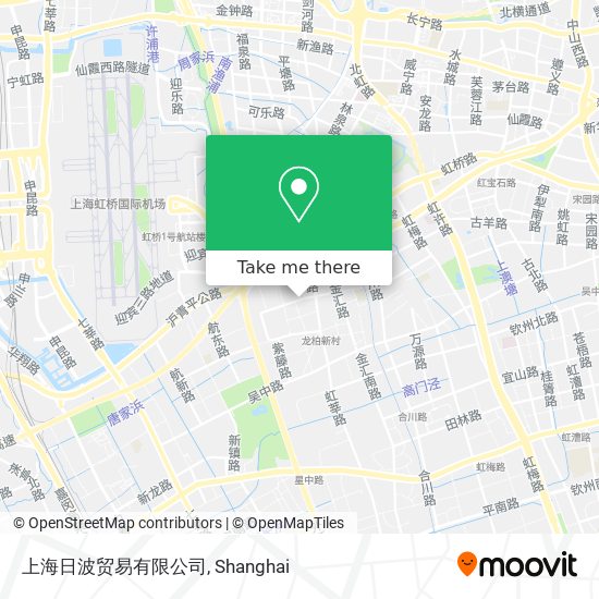 上海日波贸易有限公司 map
