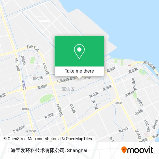 上海宝发环科技术有限公司 map