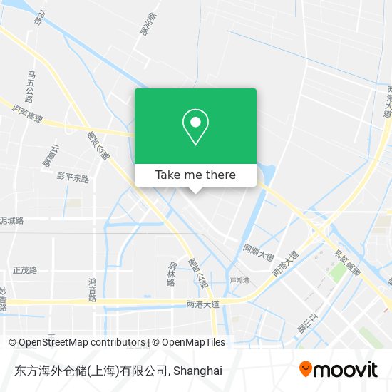 东方海外仓储(上海)有限公司 map