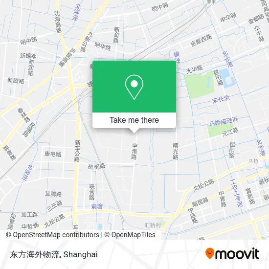 东方海外物流 map