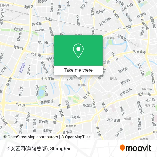 长安墓园(营销总部) map