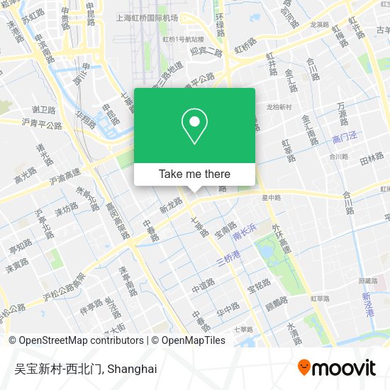 吴宝新村-西北门 map
