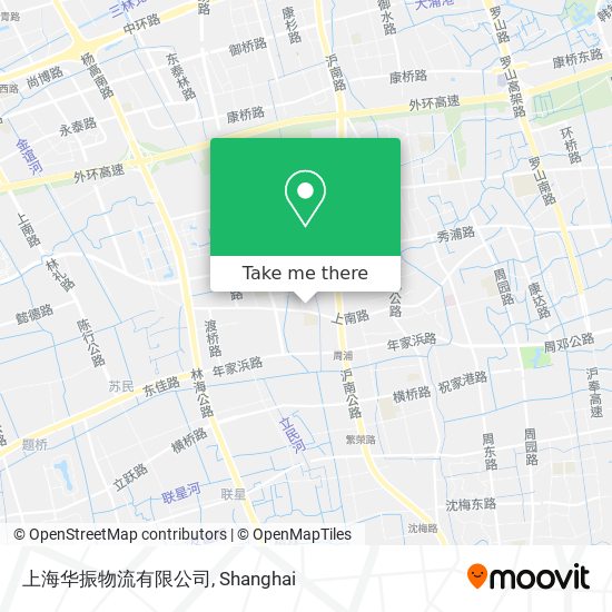 上海华振物流有限公司 map