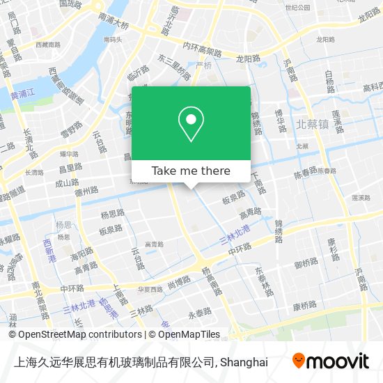 上海久远华展思有机玻璃制品有限公司 map