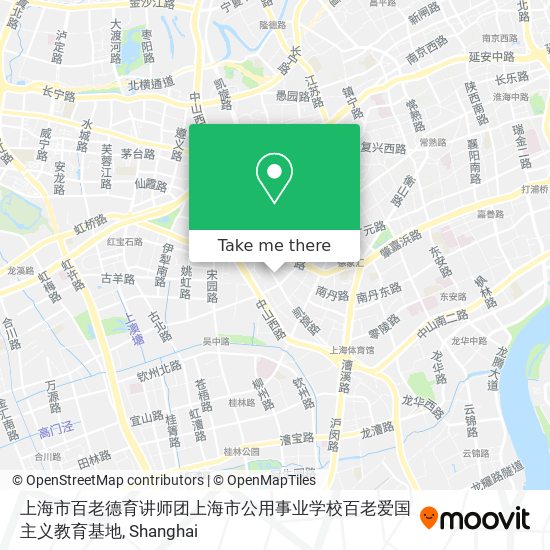 上海市百老德育讲师团上海市公用事业学校百老爱国主义教育基地 map