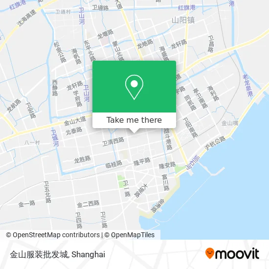 金山服装批发城 map