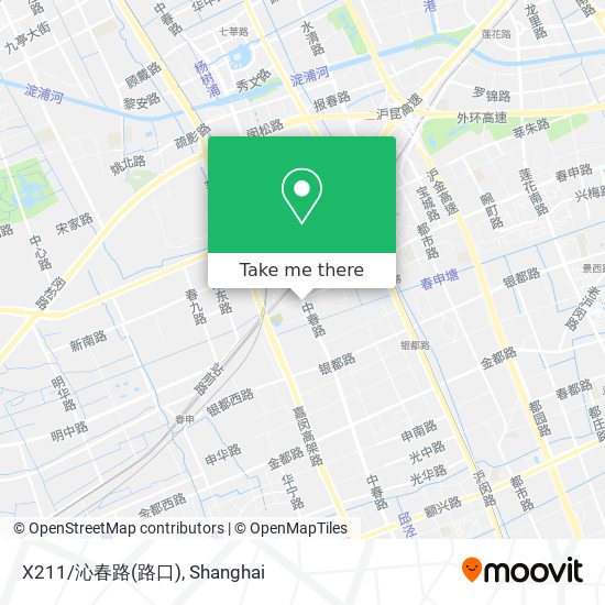 X211/沁春路(路口) map