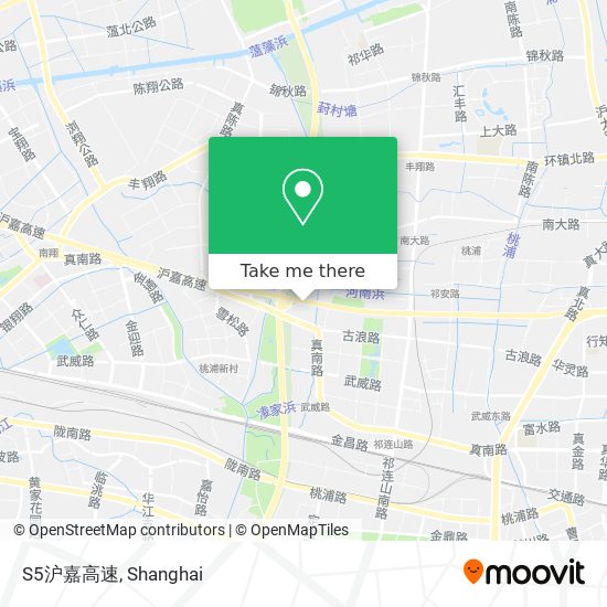 S5沪嘉高速 map
