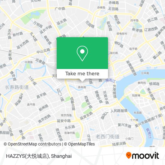 HAZZYS(大悦城店) map