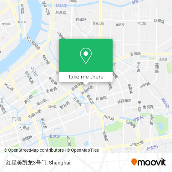 红星美凯龙3号门 map