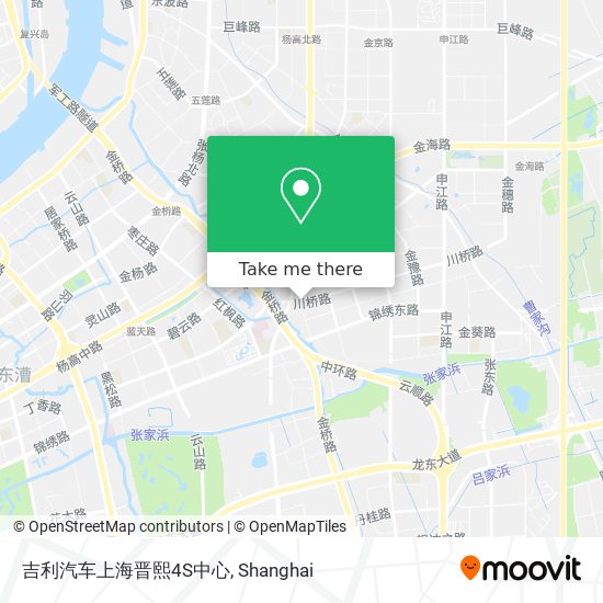 吉利汽车上海晋熙4S中心 map