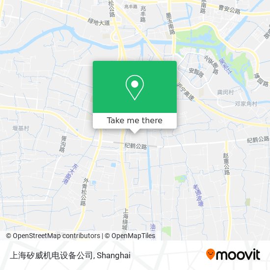 上海矽威机电设备公司 map