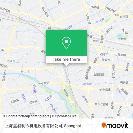 上海嘉婺制冷机电设备有限公司 map