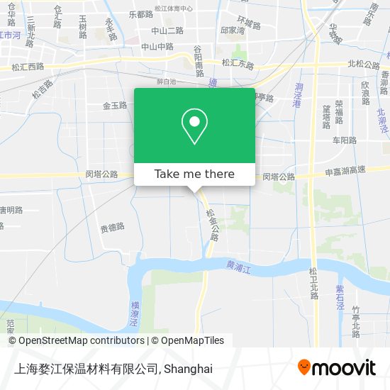 上海婺江保温材料有限公司 map