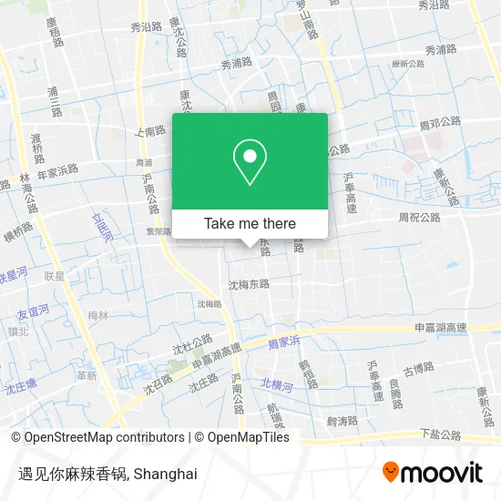 遇见你麻辣香锅 map