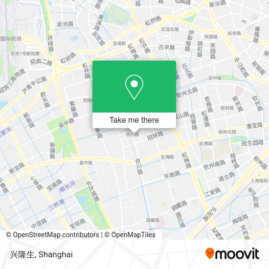 兴隆生 map
