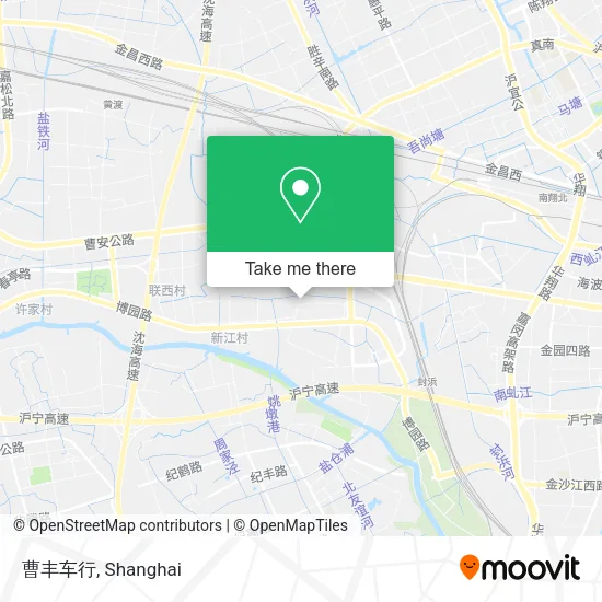曹丰车行 map