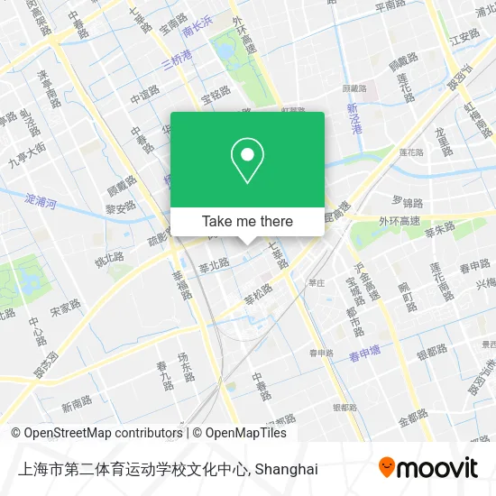 上海市第二体育运动学校文化中心 map