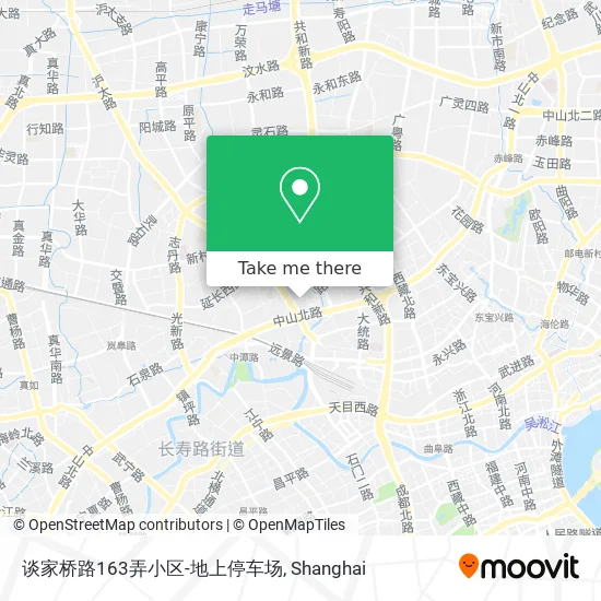谈家桥路163弄小区-地上停车场 map