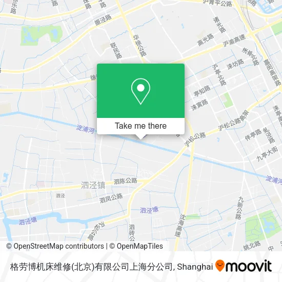 格劳博机床维修(北京)有限公司上海分公司 map