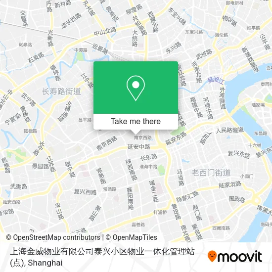 上海金威物业有限公司泰兴小区物业一体化管理站(点) map