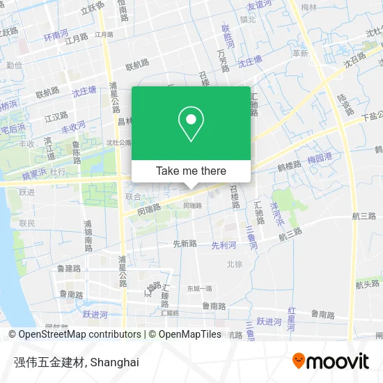强伟五金建材 map
