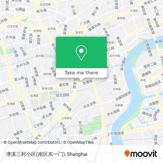 漕溪三村小区(南区东一门) map