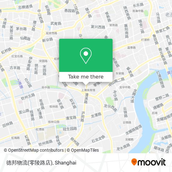 德邦物流(零陵路店) map