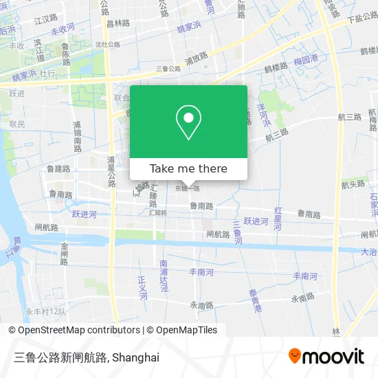 三鲁公路新闸航路 map