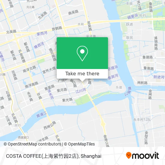 COSTA COFFEE(上海紫竹园2店) map