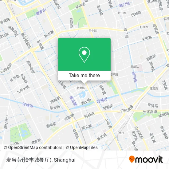 麦当劳(怡丰城餐厅) map