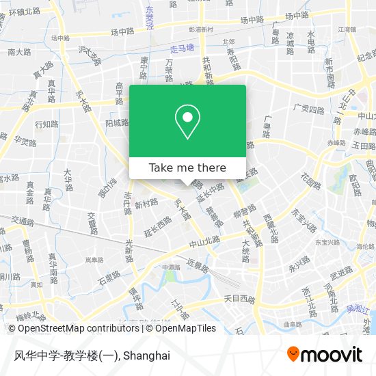风华中学-教学楼(一) map