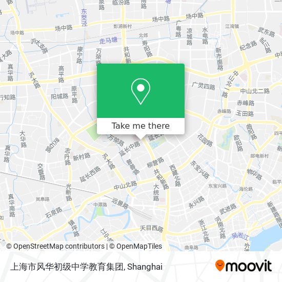 上海市风华初级中学教育集团 map
