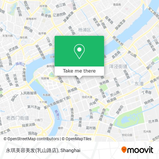 永琪美容美发(乳山路店) map