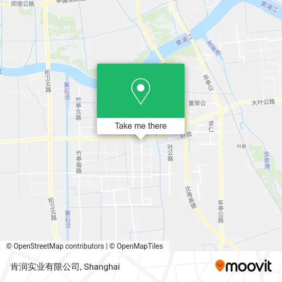 肯润实业有限公司 map