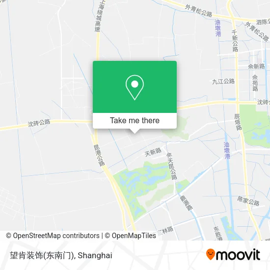望肯装饰(东南门) map