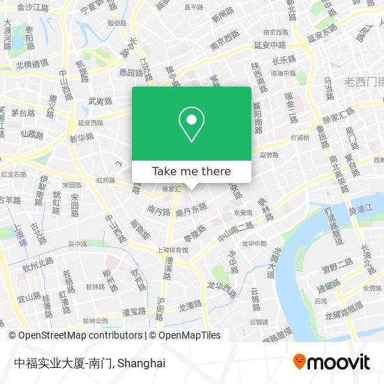中福实业大厦-南门 map