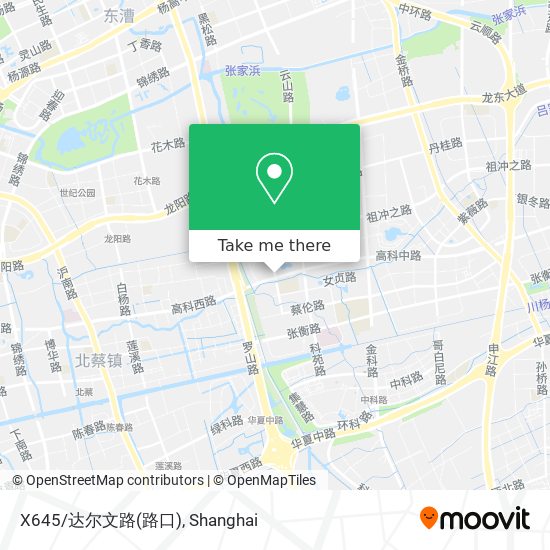 X645/达尔文路(路口) map