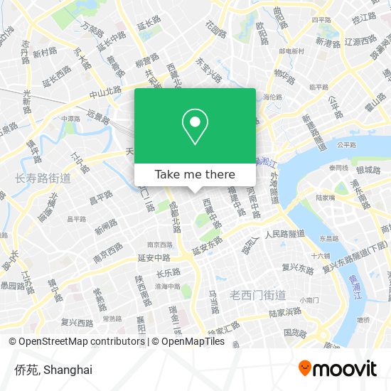 侨苑 map