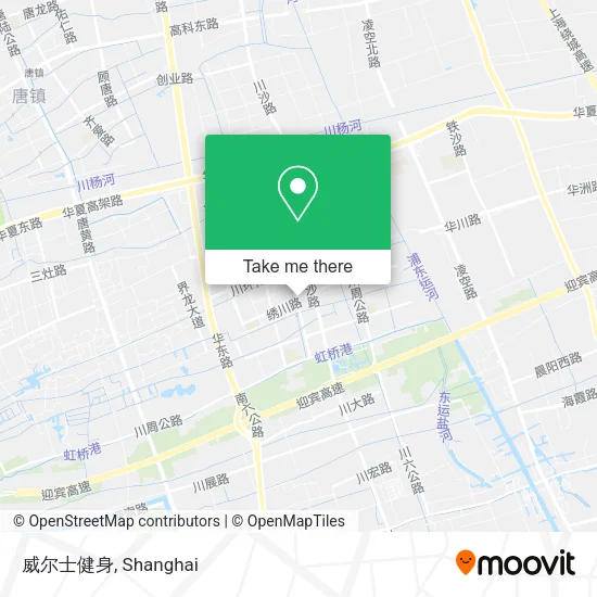 威尔士健身 map