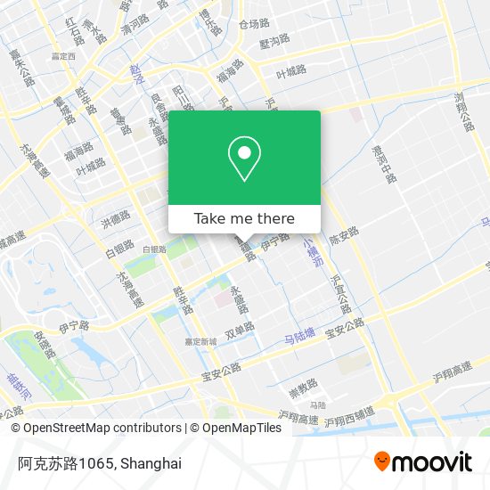 阿克苏路1065 map