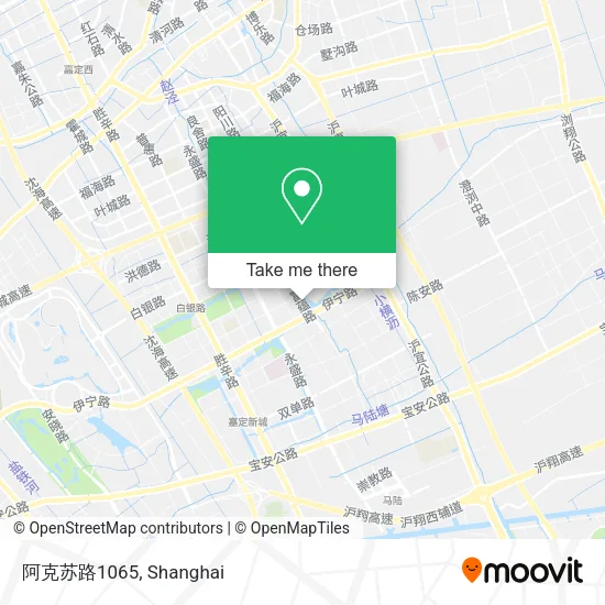 阿克苏路1065 map