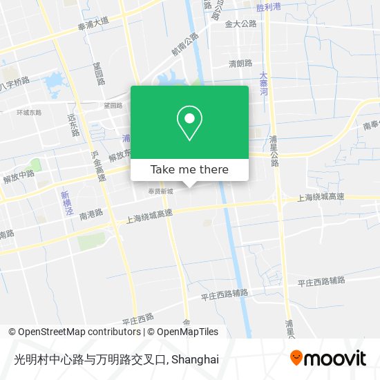 光明村中心路与万明路交叉口 map