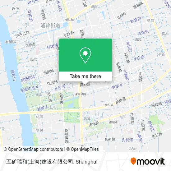 五矿瑞和(上海)建设有限公司 map