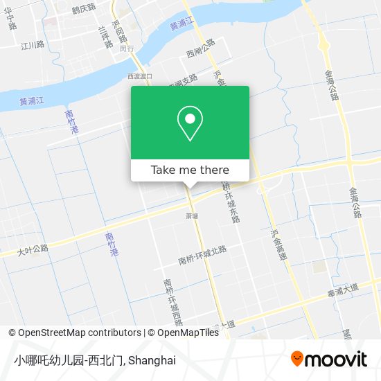 小哪吒幼儿园-西北门 map